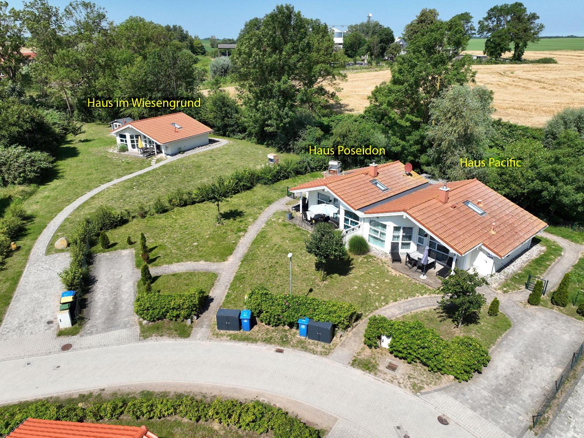 Daenische Ferienhaeuser Am Salzhaff Haus Pacific Insel Poel Bagian luar foto